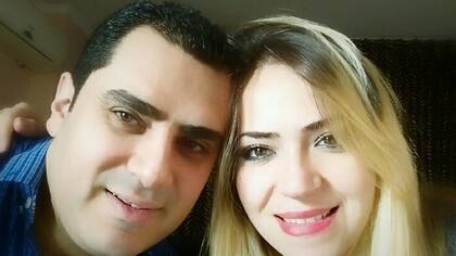 George Saad y su esposa, Ramia Kabousheh