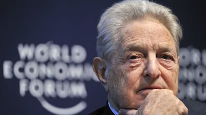 George Soros, durante el World Economic Forum