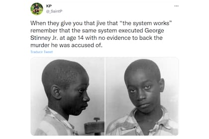 George Stinney, de 14 años, se considera como la persona más joven en ser ejecutada en toda la historia de Estados Unidos