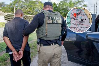 Este es el número de detenidos en Georgia por el ICE: el joven migrante argentino es uno de ellos
