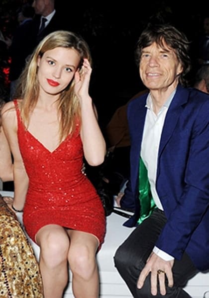 Georgia Jagger y su padre Mick mantienen una excelente relación