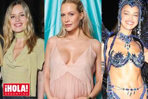 Georgia May Jagger, Poppy Delevingne e Irina Shayk, deslumbrantes.