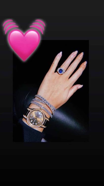 El anillo de compromiso que Cristiano Ronaldo le ofreció a su pareja, Georgina Rodríguez, en septiembre pasado