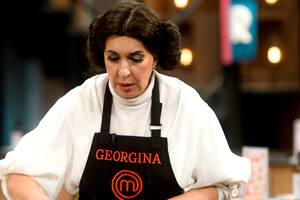 Georgina Barbarossa disfrazada de la princesa Leia.