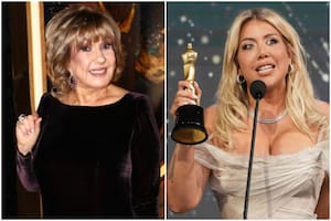 La furia de Georgina Barbarossa tras perder con Wanda Nara en los Martín Fierro