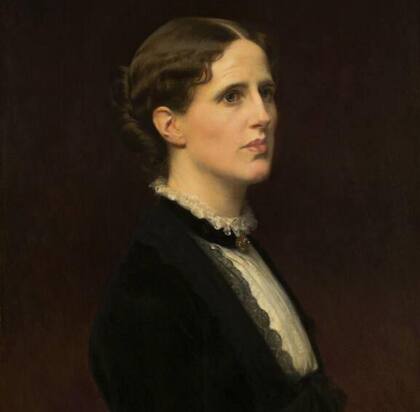 Georgina Schuyler (1841-1923) retratada por Alexandre Cabanel