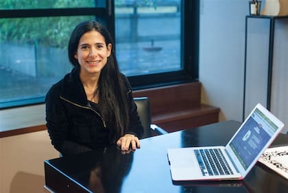 Geraldine Gueron, en las oficinas de la Fundación Wikilife