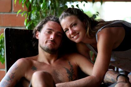 Geraldine y su marido, Jorge Otamendi, disfrutaron de unos días únicos en las playas de Panamá