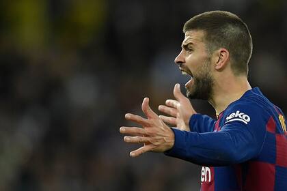 Gerard Piqué, uno de los históricos defensores de Barcelona