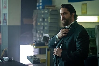 Gerard Butler como 'Big Nick' O'Brien en El robo perfecto: Pantera