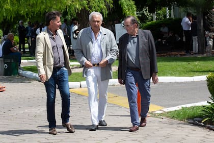 Gerard Confalonieri, Santiago Ramos Mejía y Roberto Bordeu