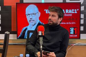Gerard Piqué no quiso hablar demasiado sobre su separación de Shakira en el programa El món a Rac1