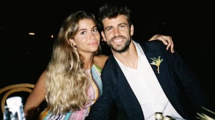 Gerard Piqué y Clara Chía Marti en la boda donde fueron captados juntos