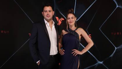 Gerardo Berra con Pampita