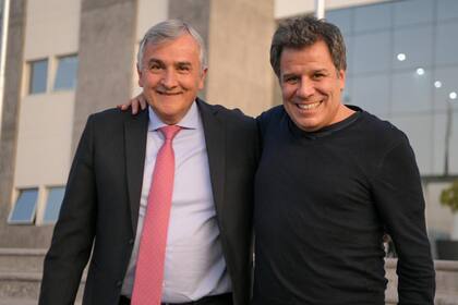 Gerardo Morales y Facundo Manes, en Jujuy