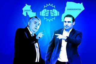 Dos gobernadores se sacan chispas en el inicio del año electoral