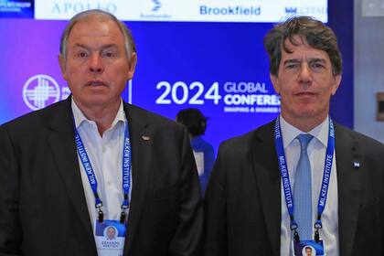 Gerardo Werthein y Nicolás Posse, en la Global Conference 2024