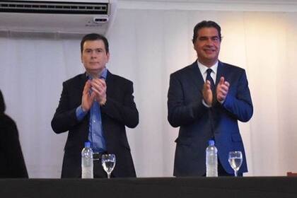 Gerardo Zamora y Jorge Capitanich