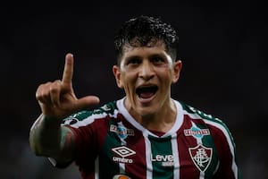 Los goles de Germán Cano, el argentino que brilla en Brasil, para la goleada de Fluminense