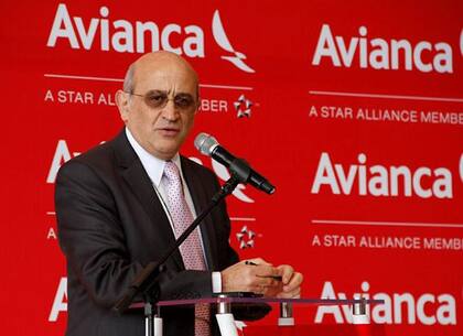 Germán Efromovich, líder de Avianca