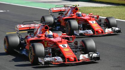 Ferrari logró el 1-2 en la clasificación del Gran Premio de Hungría