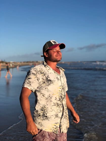 Germán Giuliani y su familia