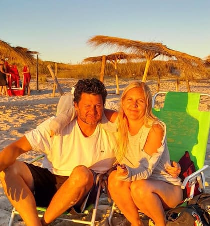 Germán Giuliani y su familia