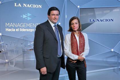 Germán Jorge y Patricia Popelka del Consejo Empresario de Entre Ríos