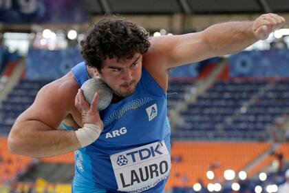 Germán Lauro volvió a brillar en la elite del atletismo