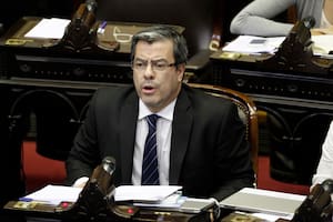 Germán Martínez habló sobre las posibles amenazas a legisladores y pidió que se baje la sesión