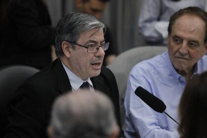 Germán Martínez, jefe del bloque del PJ