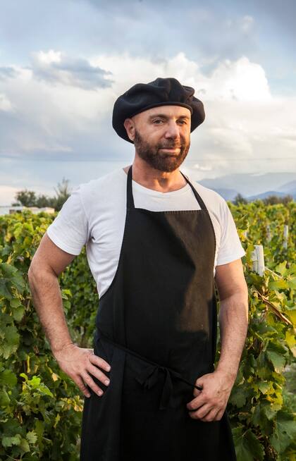Germán Martitegui: el chef y los viñedos.
