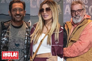 Todos los famosos que llevaron a los más chicos de la familia a un viaje jurásico