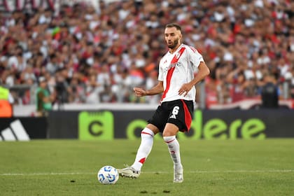 Germán Pezzella, defensor de River