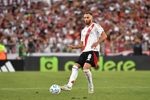 Germán Pezzella se perfila para ser titular en River vs. Independiente del Valle
