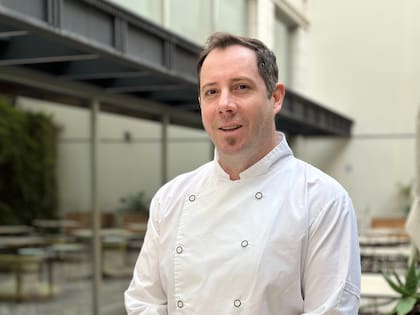 Germán Ruberto, chef de Bernardino.