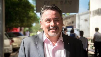 Germán Soto, docente en la Escuela Técnica Fray Luis Beltrán, en la provincia de Corrientes