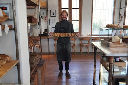 Germán Torres logró colocarse como un referente de la panadería argentina (Foto: @lavalientepan)