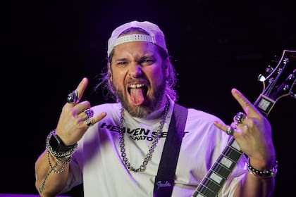 Germán "Tripa" Tripel es parte del musical School of Rock, en el Teatro Gran Rex