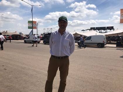 Germán Uriburu es productor de arroz en La Paz, Entre Ríos