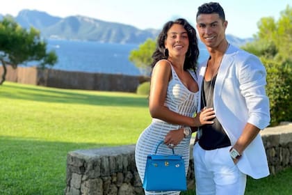 Gerogina Rodríguez y Cristiano Ronaldo