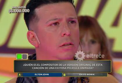 Gerónimo participó el miércoles de Los 8 escalones. Contó que vive en Merlo y vende churros en la calle (Foto: captura eltrece)