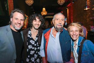 Gerónimo Rauch, Mariano Torre, Lino y Elena Roger.