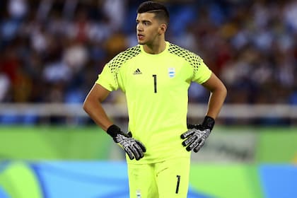 Gerónimo Rulli disputó los Juegos Olímpicos Río 2016 con la selección argentina U23