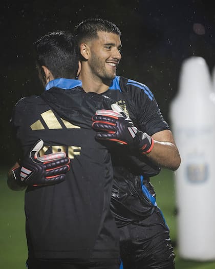 Gerónimo Rulli, en la selección argentina