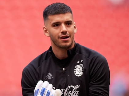 Gerónimo Rulli, integrante del seleccionado campeón en el Mundial Qatar 2022