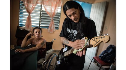 Gerson tocaba en una banda formada cuando existía la clínica