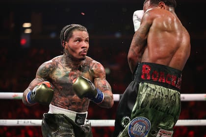 Gervonta Davis empató en su último combate en contra de Lamont Roach Jr. (X/@NetflixTudum)
