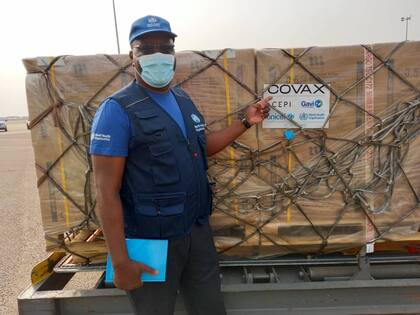 Ghana recibió el primer cargamento de vacunas del mecanismo Covax