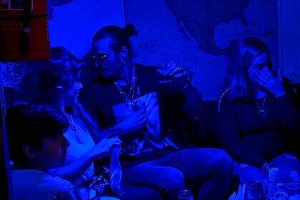 Gianinna Maradona junto a Daniel Osvaldo